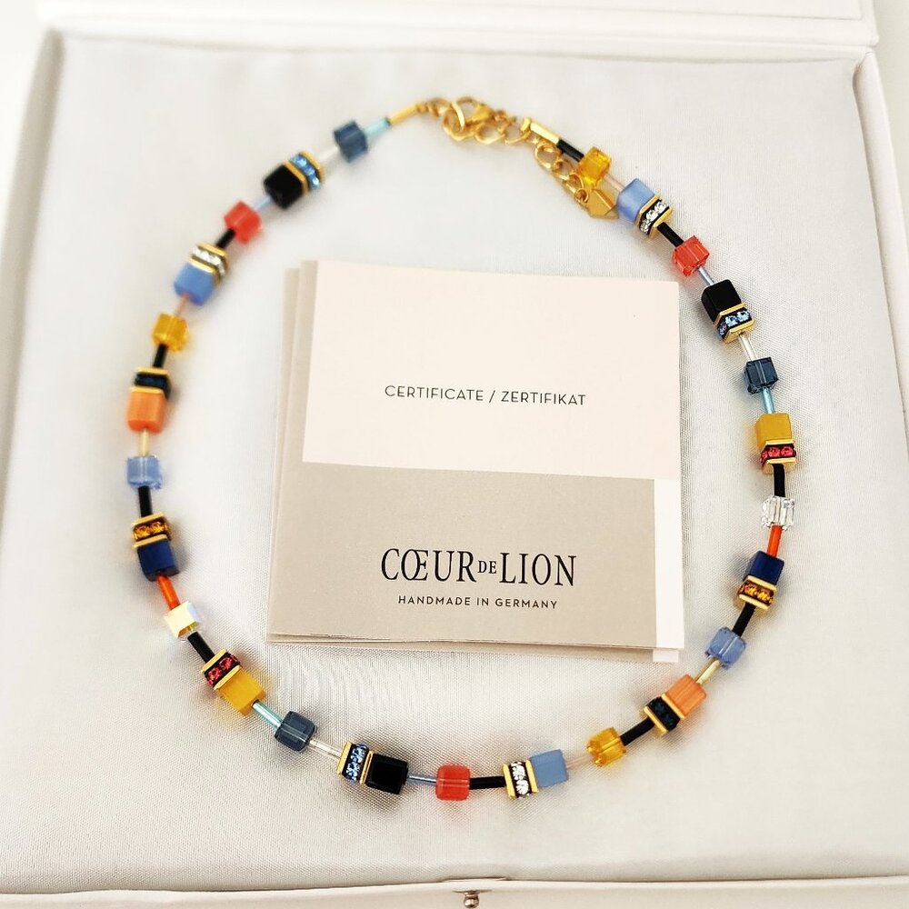 Coeur De Lion GeoCube necklace